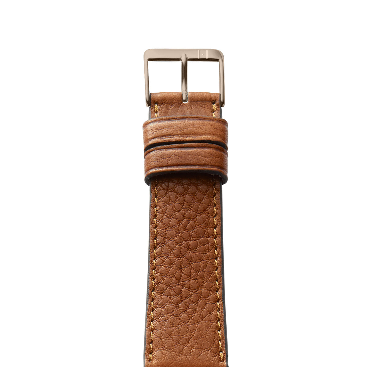 Apple Watch 10 Armband EIMSBÜTTEL (zertifiziertes Bioleder) – Cognac