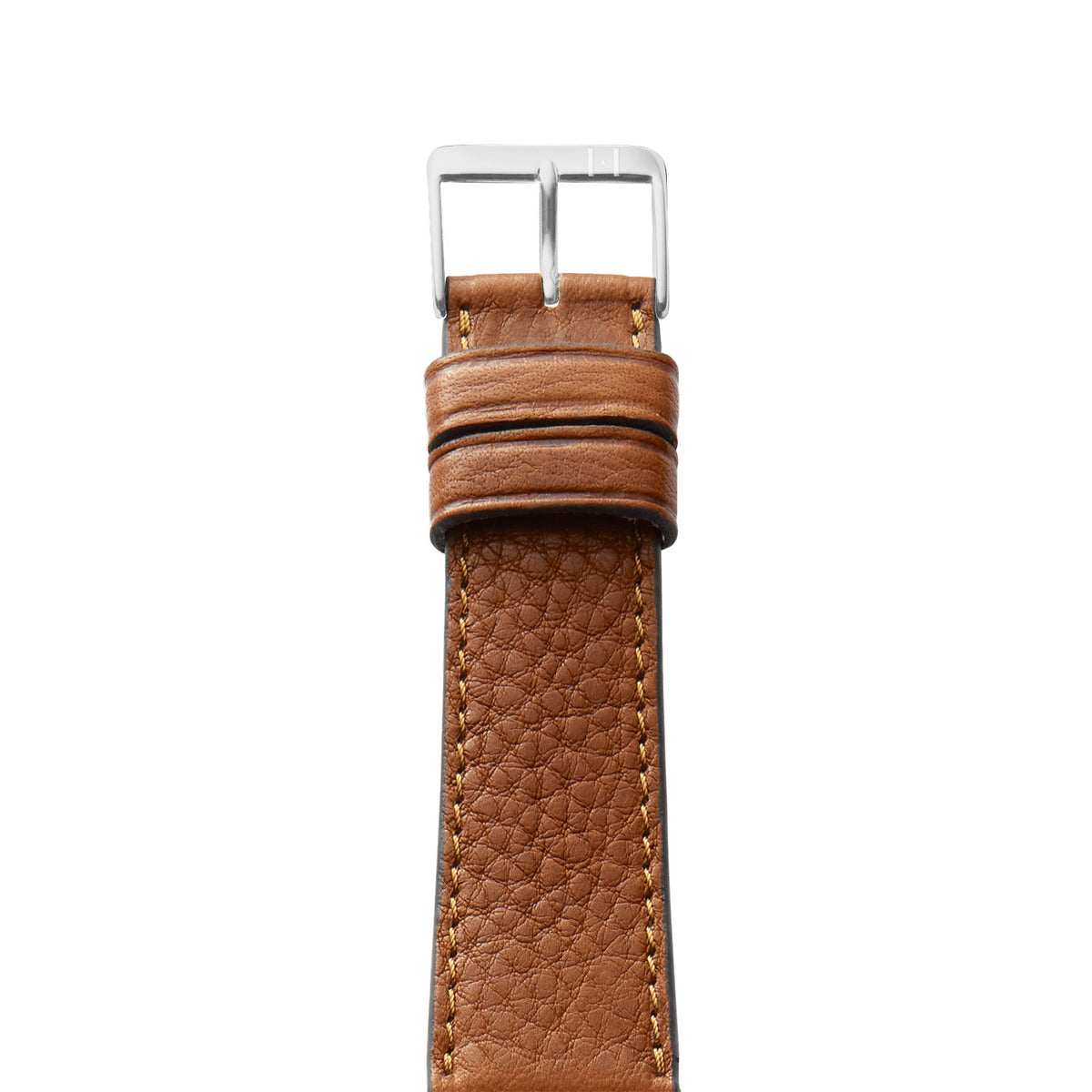 Apple Watch 10 Armband EIMSBÜTTEL (zertifiziertes Bioleder) – Cognac